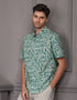 GAVYN R/FIT SHORT SLEEVE SHIRT (MINT GREEN)